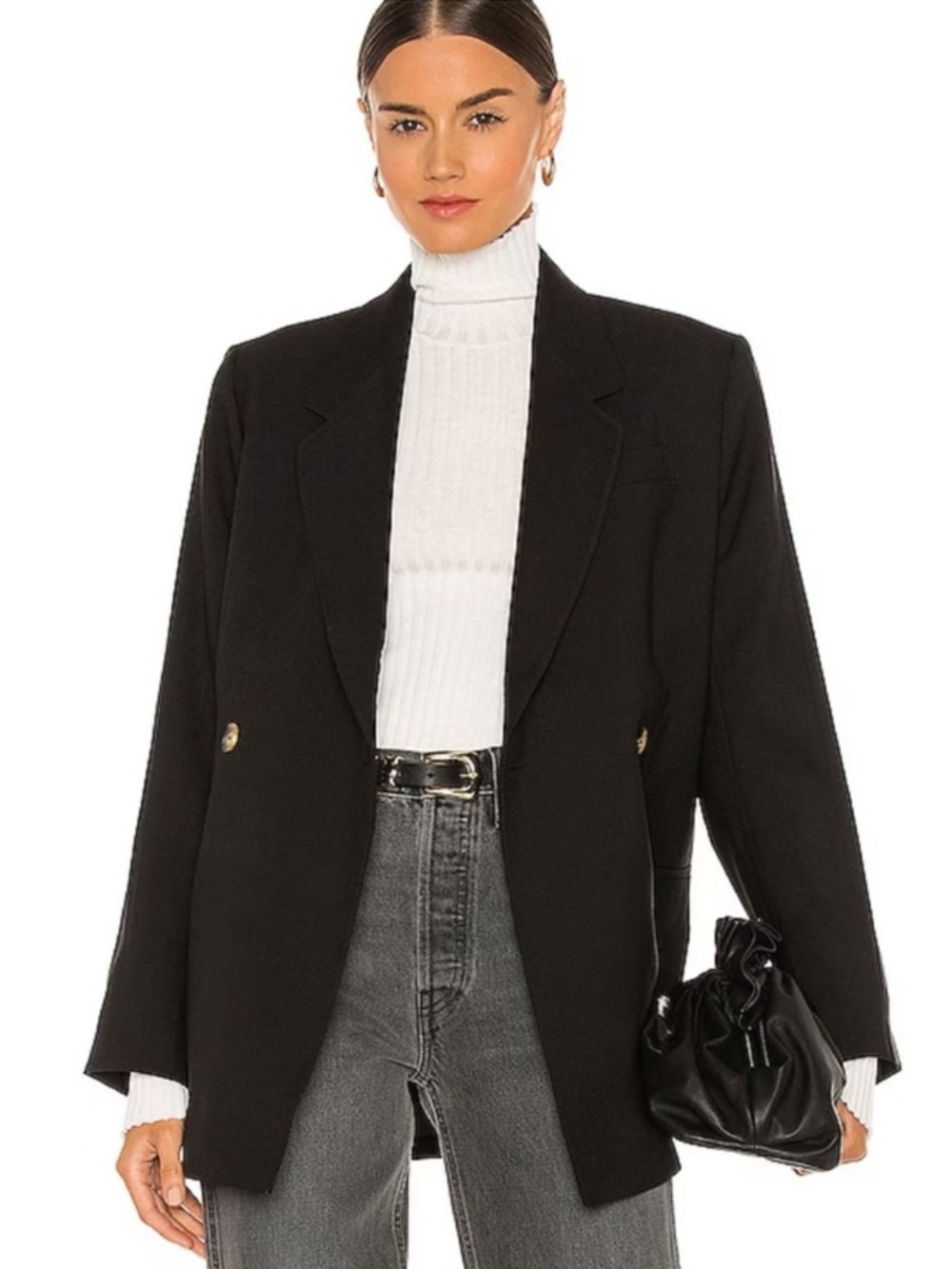 Anine Bing Kaia Double-Breasted Blazer - Picture 2 of 9